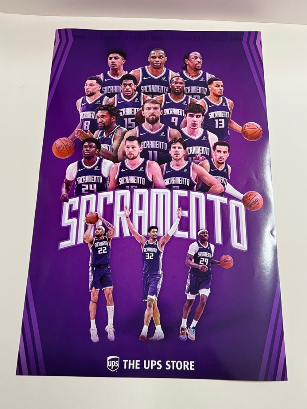 Sacramento Kings Team Poster